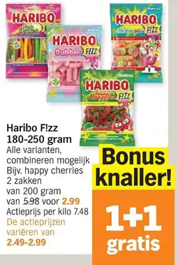 Albert Heijn Haribo f!zz aanbieding