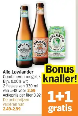 Albert Heijn Alle løwlander aanbieding