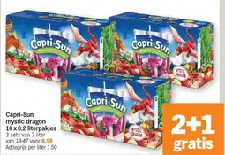 Albert Heijn Capri-sun mystic dragon literpakjes aanbieding