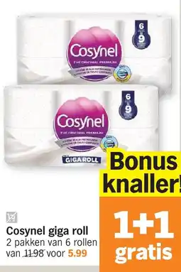 Albert Heijn Cosynel giga roll aanbieding