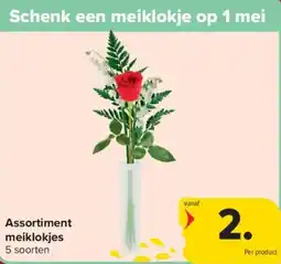 Carrefour Market Assortiment meiklokjes aanbieding