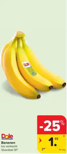 Carrefour Market Bananen aanbieding