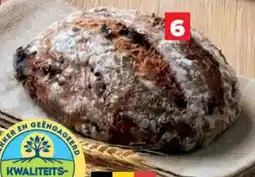 Carrefour Market Brood met walnoten en rozijnen Kwaliteitsketen Carrefour aanbieding