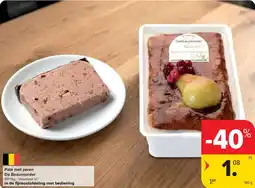 Carrefour Market Paté met peren De Beauvoorder aanbieding
