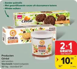 Carrefour Market Producten Céréal aanbieding