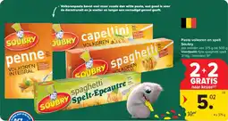 Carrefour Market Pasta volkoren en spelt Soubry aanbieding