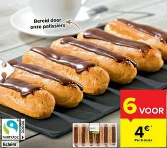 Carrefour Eclairs aanbieding