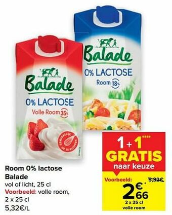 Carrefour Volle room aanbieding