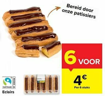 Carrefour Market Eclairs aanbieding