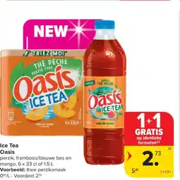 Carrefour Market Ice Tea Oasis aanbieding