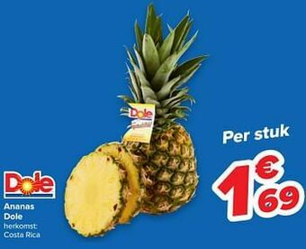 Carrefour Ananas dole aanbieding