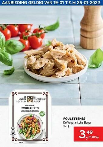 Alvo Poulettekes de vegetarische slager aanbieding