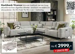 Woonsquare Hoekbank Vicenza aanbieding
