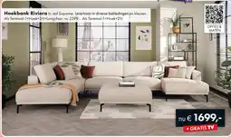 Woonsquare Hoekbank Riviera aanbieding