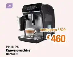 Expert Philips espressomachine PHEP233940 aanbieding