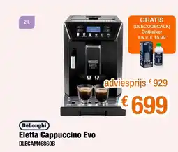 Expert Eletta Cappuccino Evo DLECAM46860B aanbieding