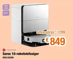 Expert Z roborock Saros 10 robotstofzuiger RRS100200 aanbieding