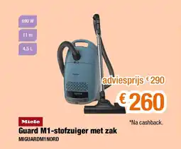 Expert Miele Guard M1 stofzuiger met zak aanbieding