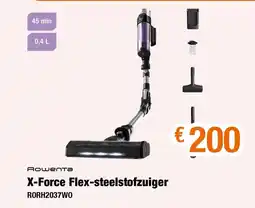 Expert Rошепта X-Force Flex-steelstofzuiger RORH2037WO aanbieding