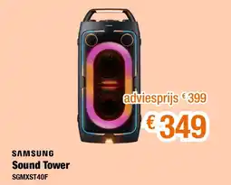 Expert Samsung sound tower SGMXST40F aanbieding