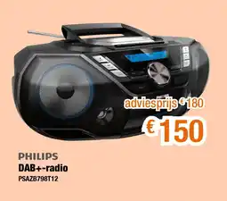 Expert Philips dab+-radio PSAZB798T12 aanbieding