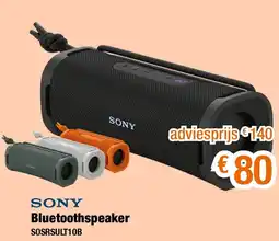 Expert Sony Bluetoothspeaker SOSRSULT10B aanbieding