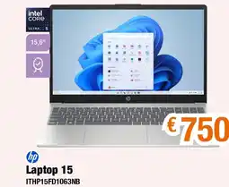 Expert HP laptop 15 ITHP15FD1063NB aanbieding