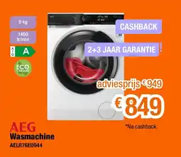 Expert AEG Wasmachine AELR76EU944 aanbieding