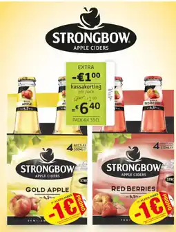BelBev Strongbow aanbieding