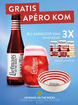 BelBev Liefmans on the rocks aanbieding