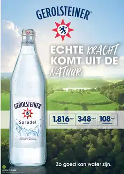 BelBev Gerolsteiner aanbieding