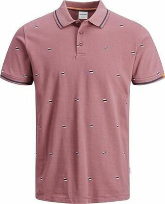 Berca Shoes Jack & Jones Polo Jack &Jones Polo Heren Jorlogon Bordeaux - Bordeaux aanbieding