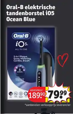 Kruidvat Oral-B elektrische tandenborstel i05 Ocean Blue aanbieding