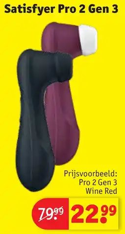 Kruidvat Satisfyer pro 2 gen 3 aanbieding