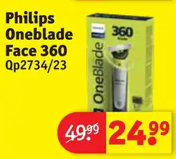 Kruidvat Philips Oneblade Face 360 Qp2734/23 aanbieding