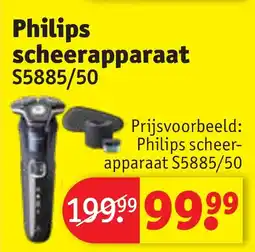 Kruidvat Philips scheerapparaat S5885/50 aanbieding
