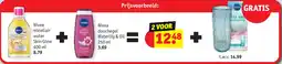 Kruidvat Nivea micellair water skin glow + Nivea douchegel Waterlily & Oil aanbieding