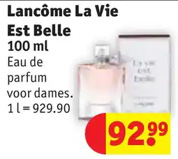Kruidvat Lancôme la vie est belle aanbieding