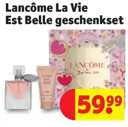 Kruidvat Lancôme la vie est belle geschenkset aanbieding