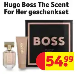 Kruidvat Hugo boss the scent for her geschenkset aanbieding