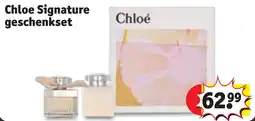Kruidvat Chloe signature geschenkset aanbieding