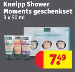 Kruidvat Kneipp shower moments geschenkset aanbieding