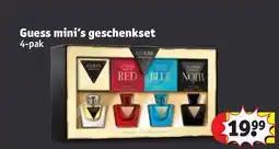 Kruidvat Guess mini's geschenkset aanbieding