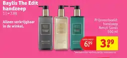 Kruidvat Baylis the edit handzeep aanbieding