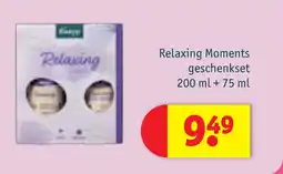 Kruidvat Relaxing Moments geschenkset aanbieding