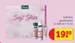 Kruidvat Soft skin geschenkset aanbieding