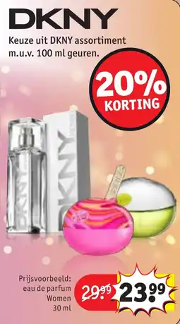 Kruidvat Keuze uit DKNY aanbieding
