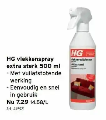 GAMMA Hg vlekkenspray extra sterk aanbieding