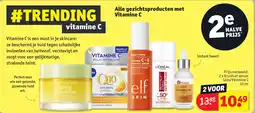 Kruidvat Alle gezichtsproducten met Vitamine C aanbieding