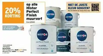 GAMMA Histor perfect finish muurverf kant-en-klaar aanbieding